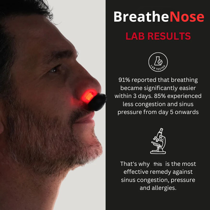 Instant relief from sinusitis and pressure