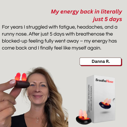 Instant relief from sinusitis and pressure